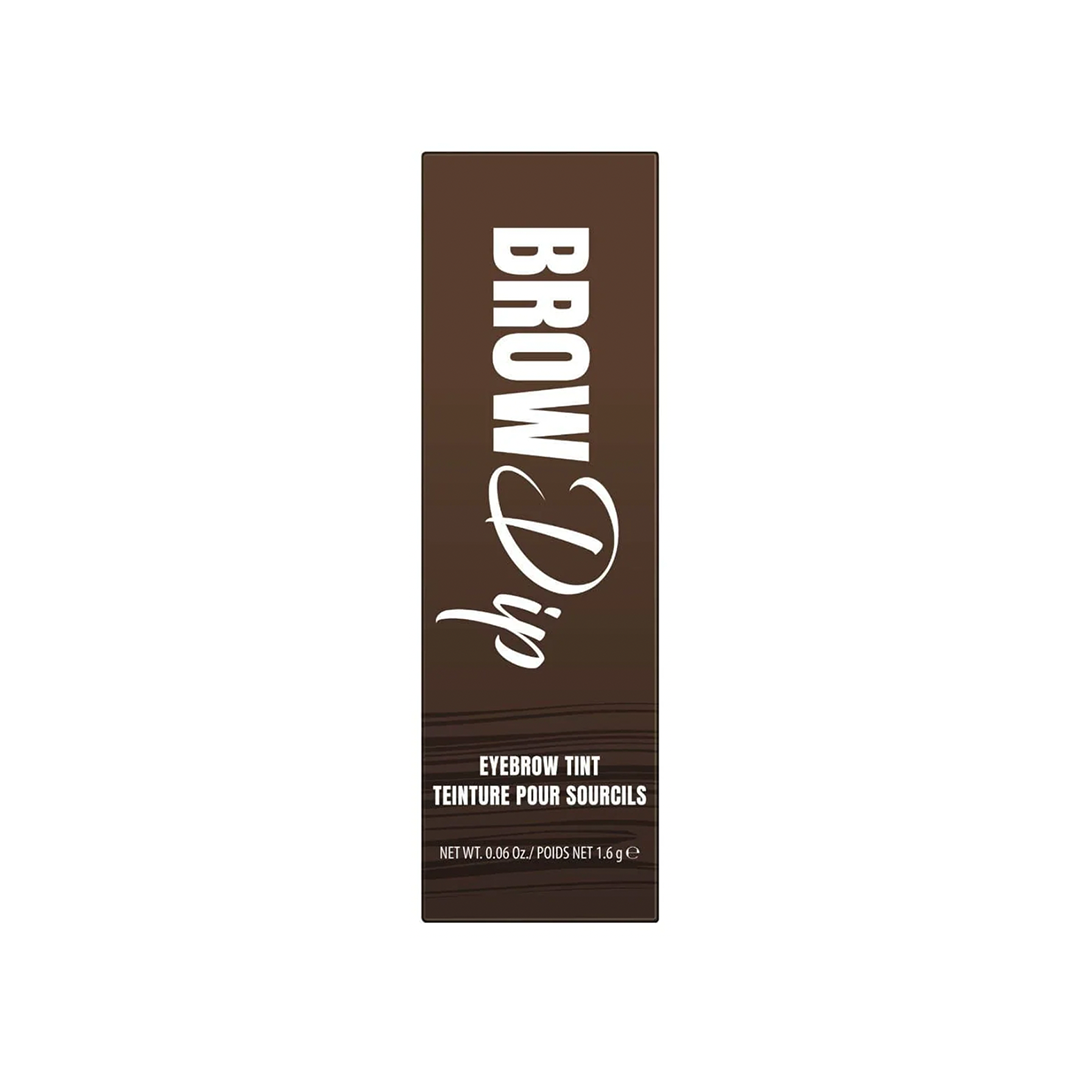 W7 Brow Dip Brow Brush Liquid Dark Brown