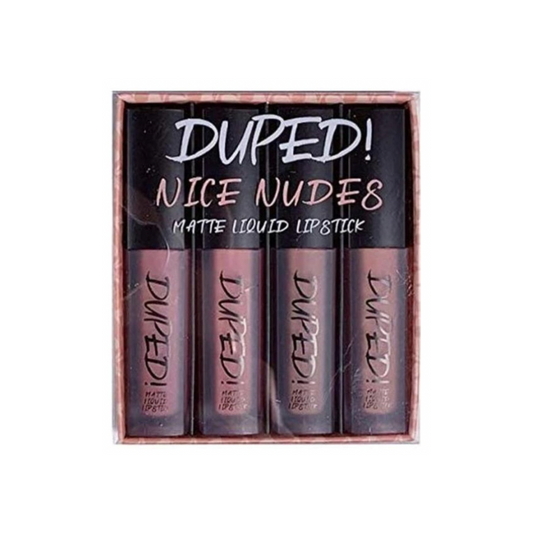 W7 Duped! Nice Nudes Matte Liquid Lipsticks