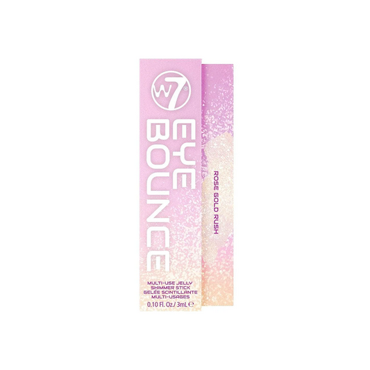 W7 Eye Bounce Multi Use Jelly Shimmer Eyeshadow Stick Rose Gold Rush