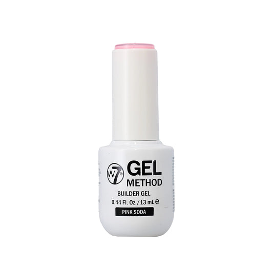 W7 Gel Method Builder Gel Polish Pink Soda 13ml