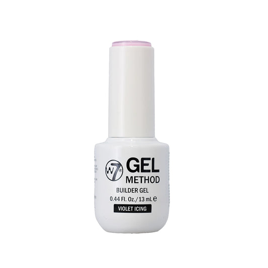 W7 Gel Method Builder Gel Polish Violet Icing 13ml