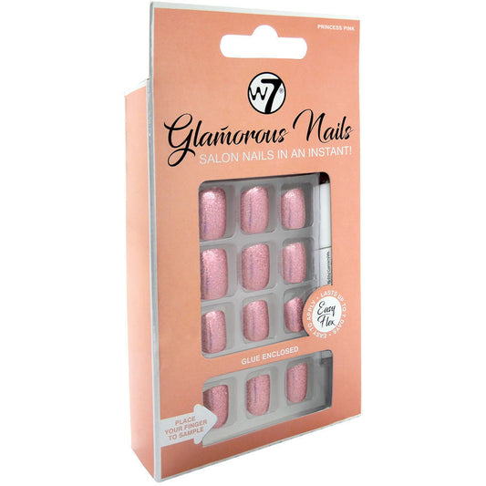 W7 Glamorous Nails Princess Pink