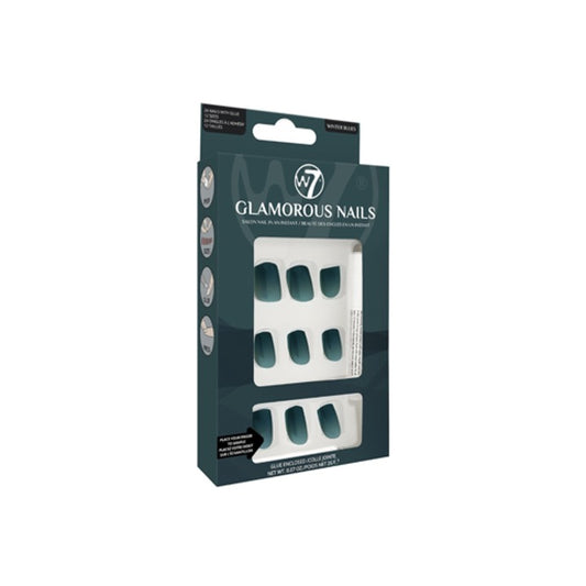 W7 Glamorous Nails Winter Blues