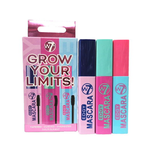 W7 Grow Your Limits 3pc Mascara Set
