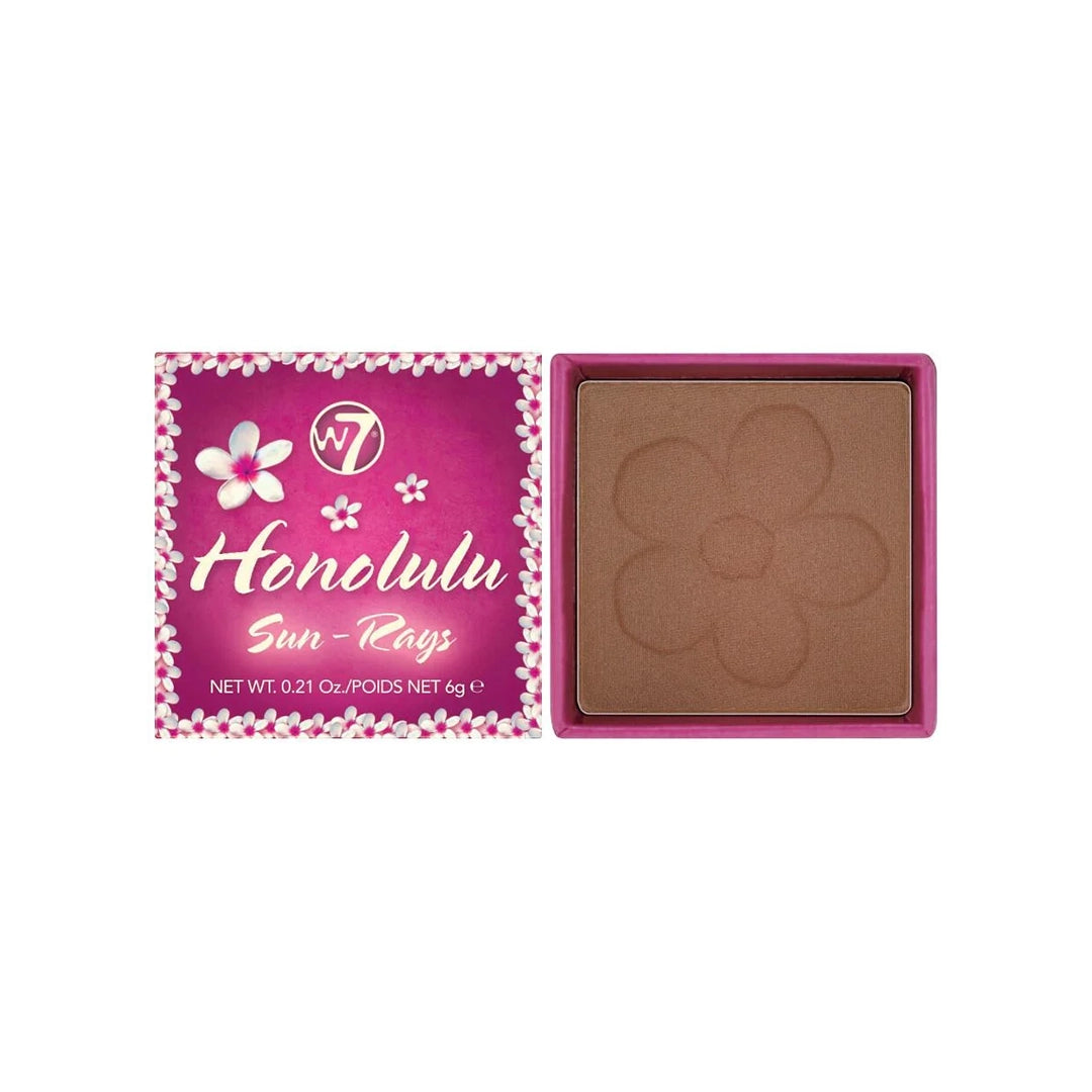 W7 Honolulu Bronzing Powder Sun Rays