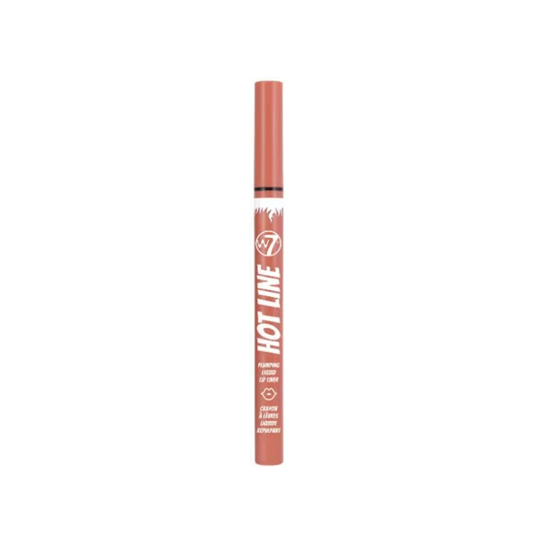 W7 Hot Line Plumping Liquid Lip Liner Nude Whisper