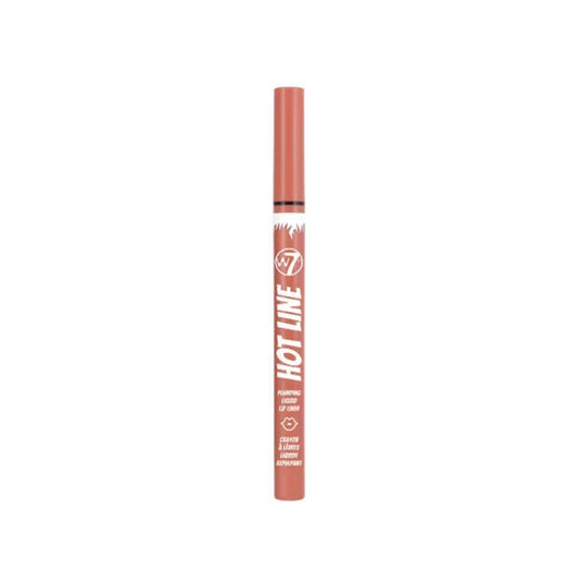 W7 Hot Line Plumping Liquid Lip Liner Nude Whisper