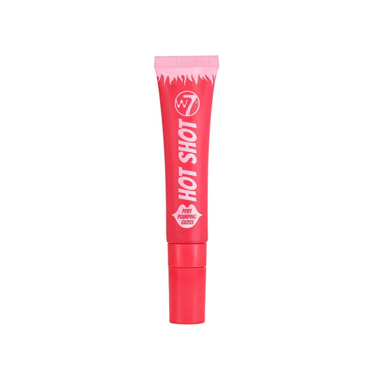 W7 Hot Shot Pout Plumping Lip Gloss Rosy Heat