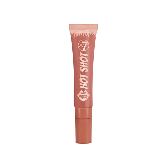 W7 Hot Shot Pout Plumping Lip Gloss Nude Pulse