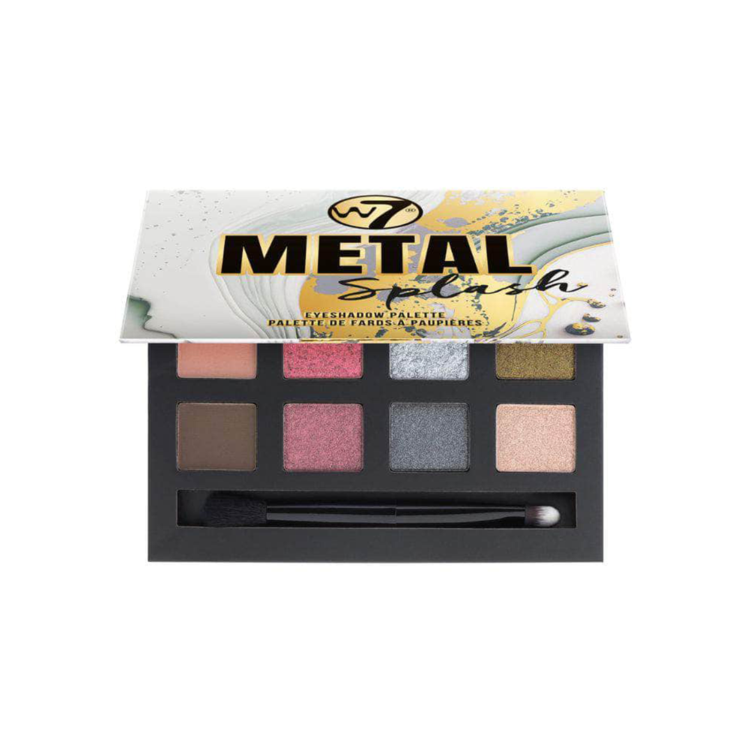 W7 Metal Splash Eyeshadow Palette