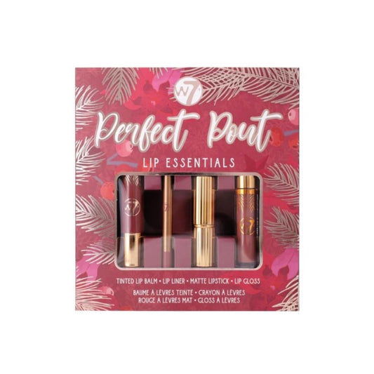 W7 Perfect Pout Lip Essentials Gift Set
