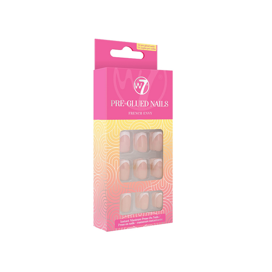 W7 Pre Glued Nails French Envy