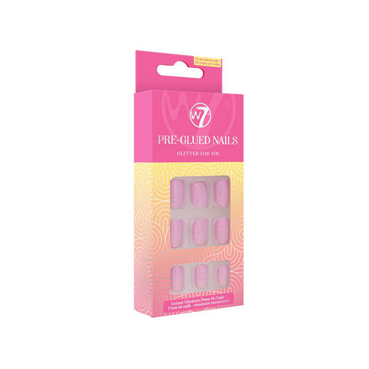 W7 Pre Glued Nails Glitter For You