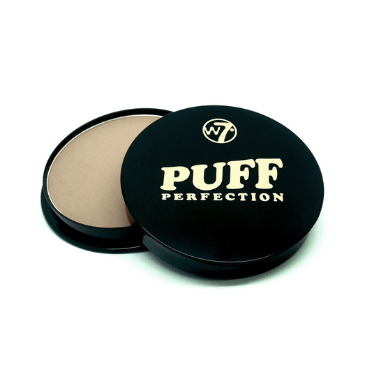 W7 Puff Perfection Cream Powder Compact Translucent