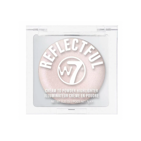 W7 Reflectful Cream To Powder Highlighter Halo Pearl
