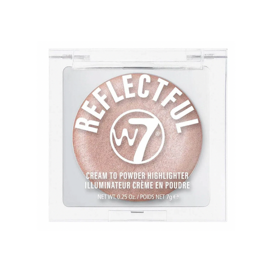 W7 Reflectful Cream To Powder Highlighter Pink Spring