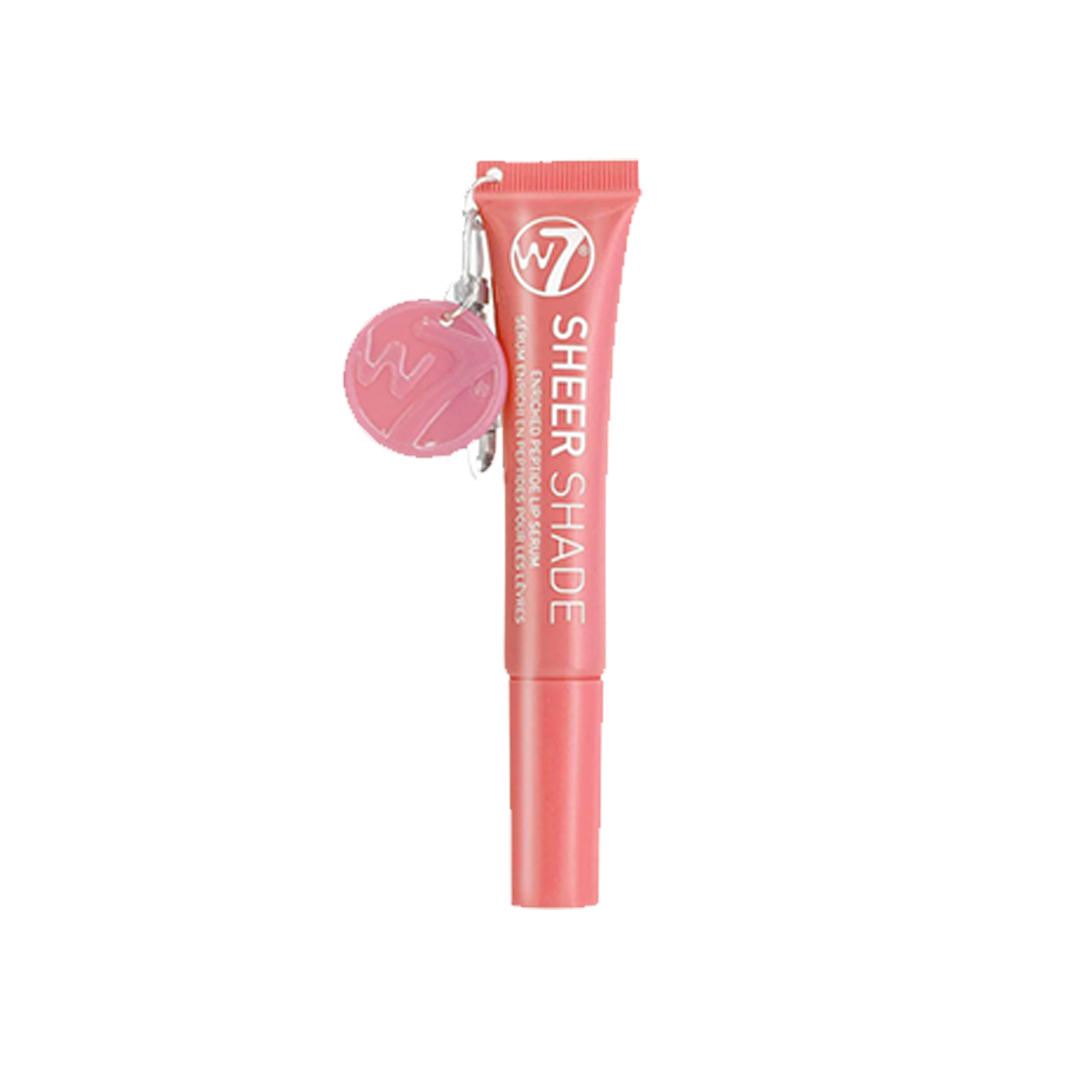 W7 Sheer Shade Enriched Peptide Lip Serum with Key Ring Sugar Rush