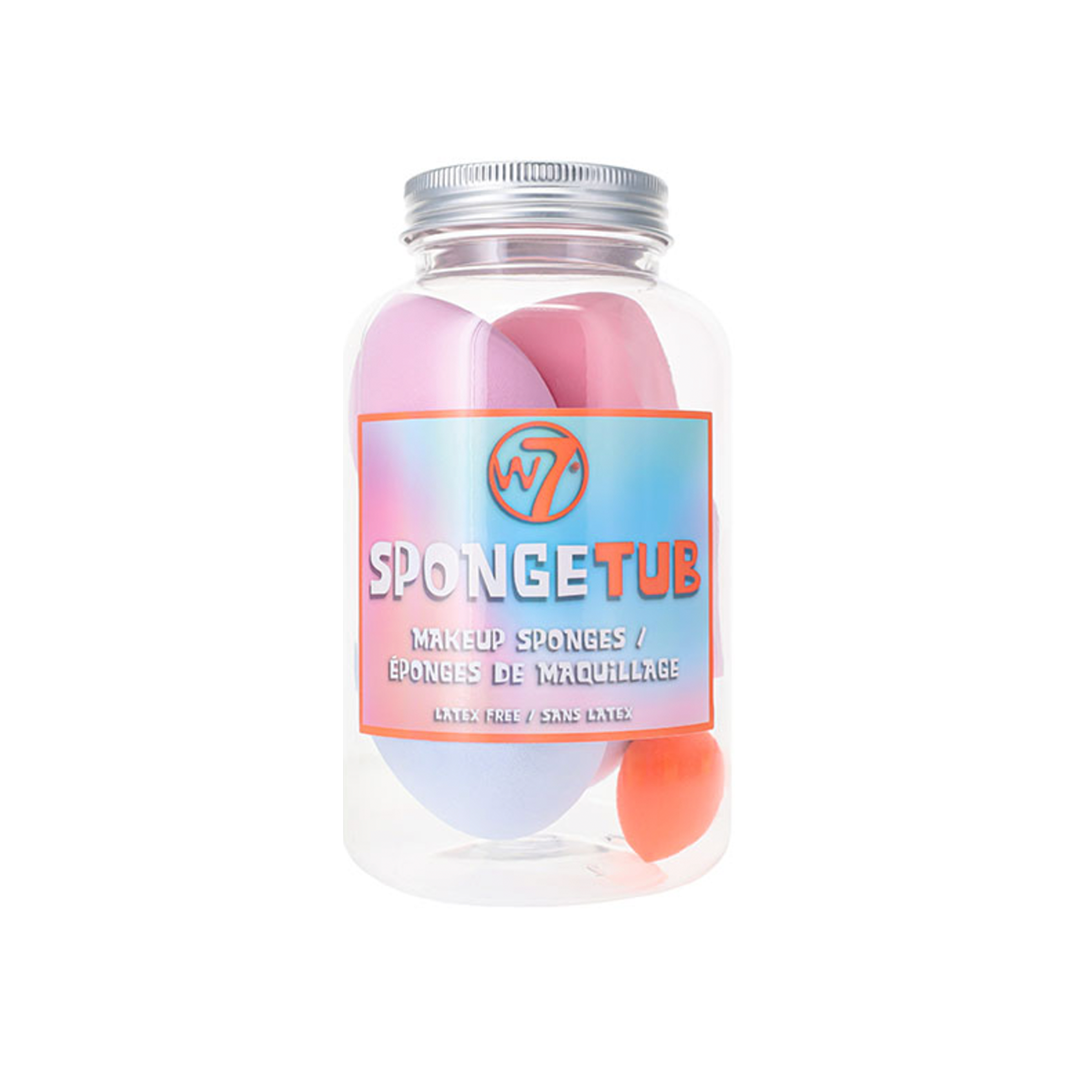 W7 Sponge Tub Latex Free Makeup Sponges – Beauty Outlet