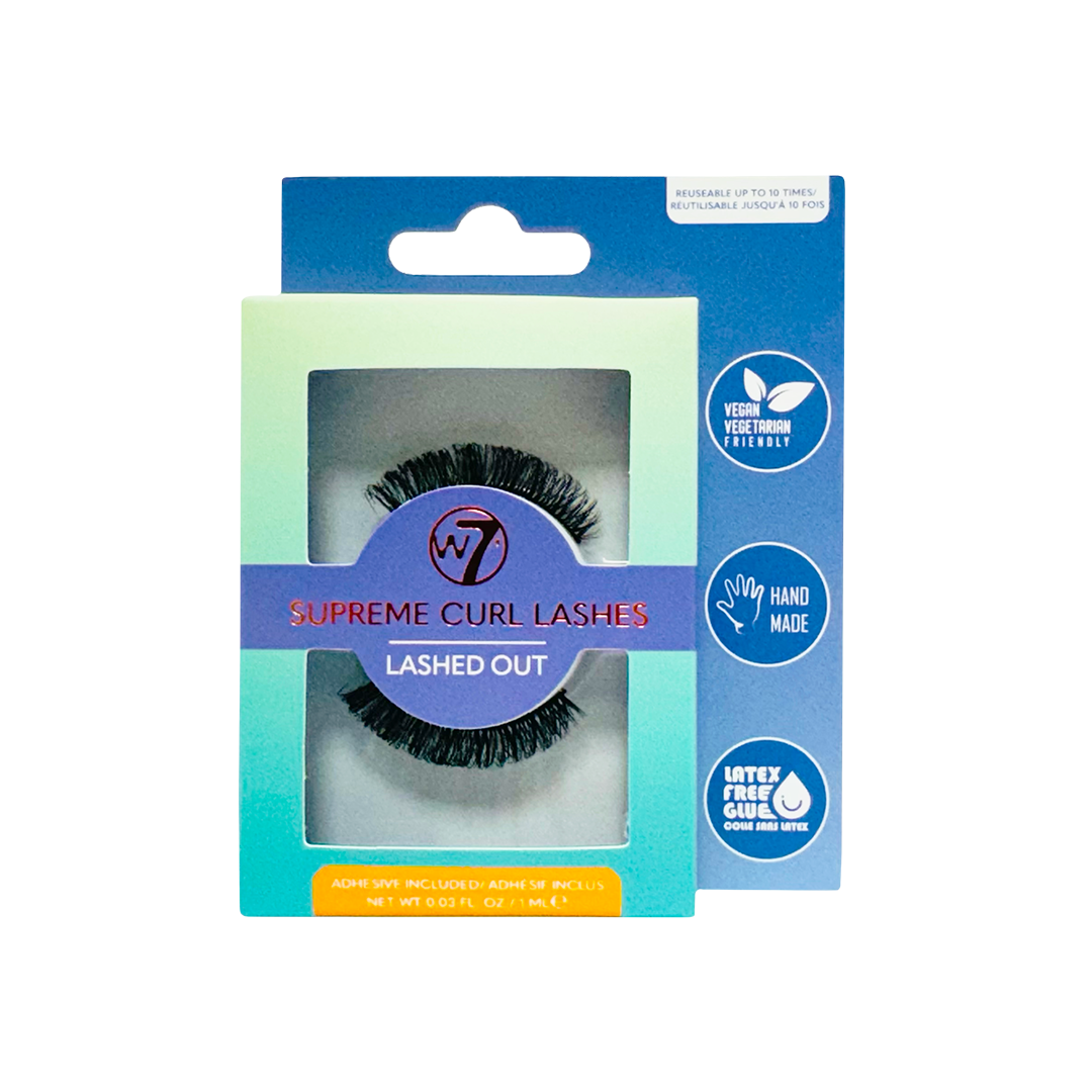 W7 Supreme Curl Lashes Lashed Out โ Beauty Outlet