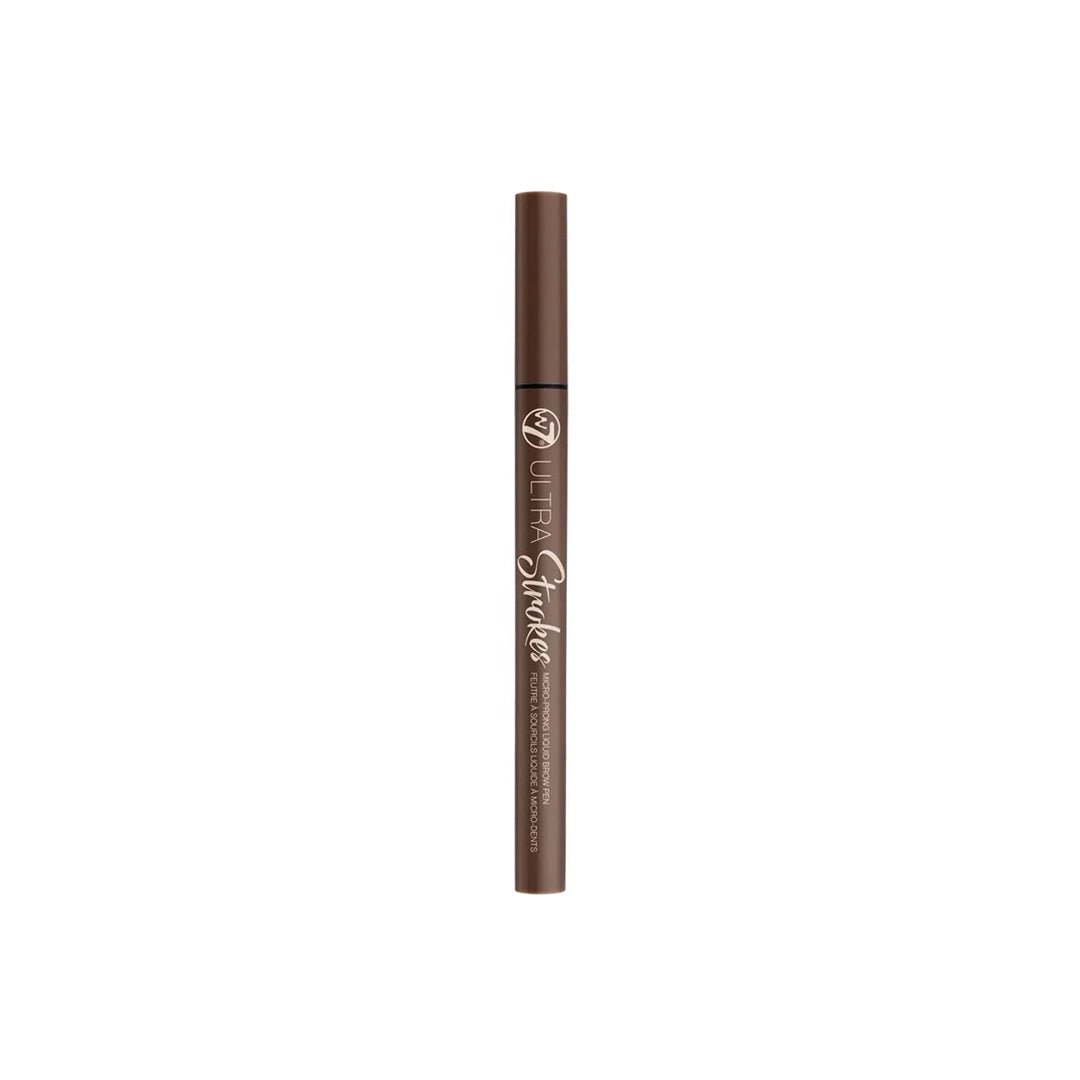 W7 Ultra Strokes Micro Prong Liquid Brow Pen Dark
