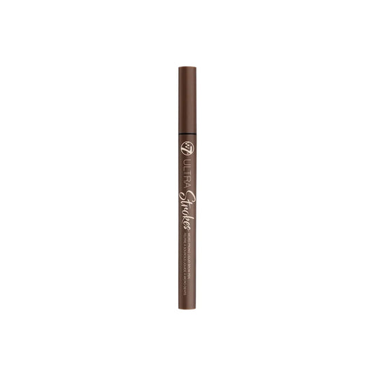 W7 Ultra Strokes Micro Prong Liquid Brow Pen Dark