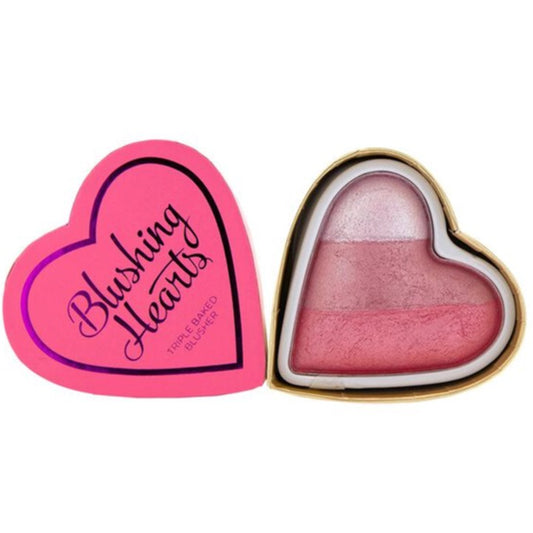 Revolution Triple Baked Blush Blushing Hearts Bursting With Love