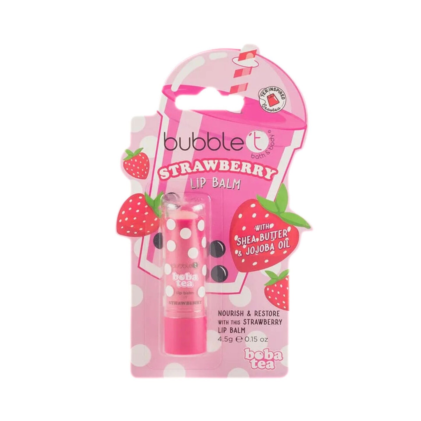 Bubble T Lip Balm Strawberry