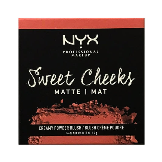 NYX Sweet Cheeks Matte Blush Citrine Rose 04