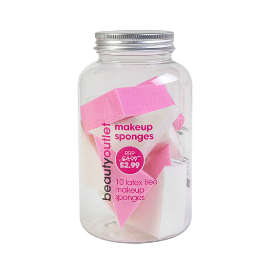 Beauty Outlet 10 Makeup Wedges In Jar BEAU533