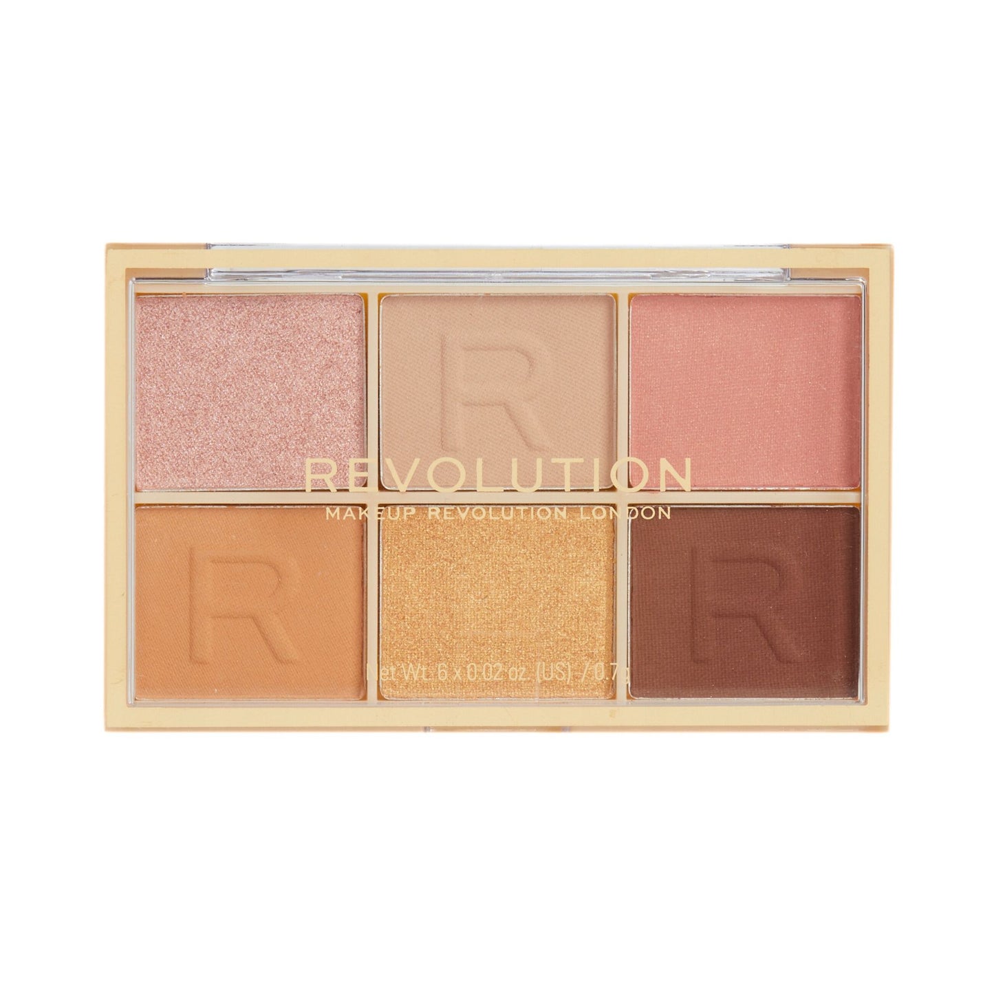 Tester Revolution Mini Colour Reloaded Palette Nude