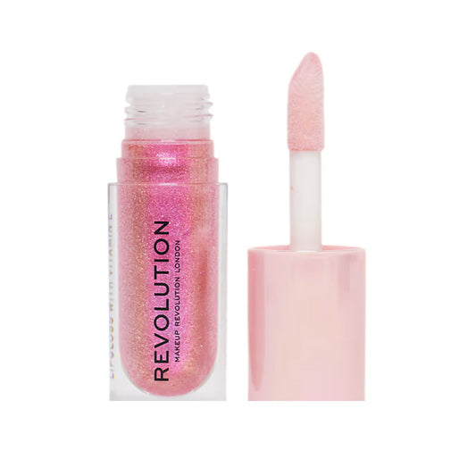 Revolution Shimmer Bomb Lip Gloss Daydream Pink