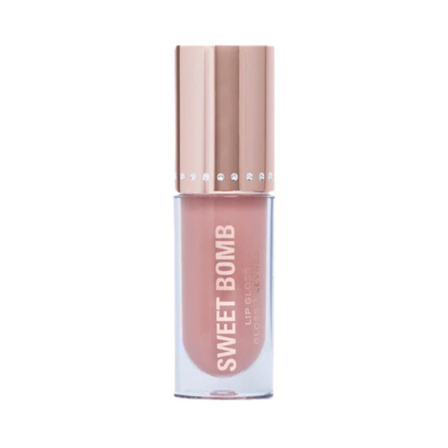 Revolution Sweet Bomb Lip Gloss Candyfloss Pink Glitter