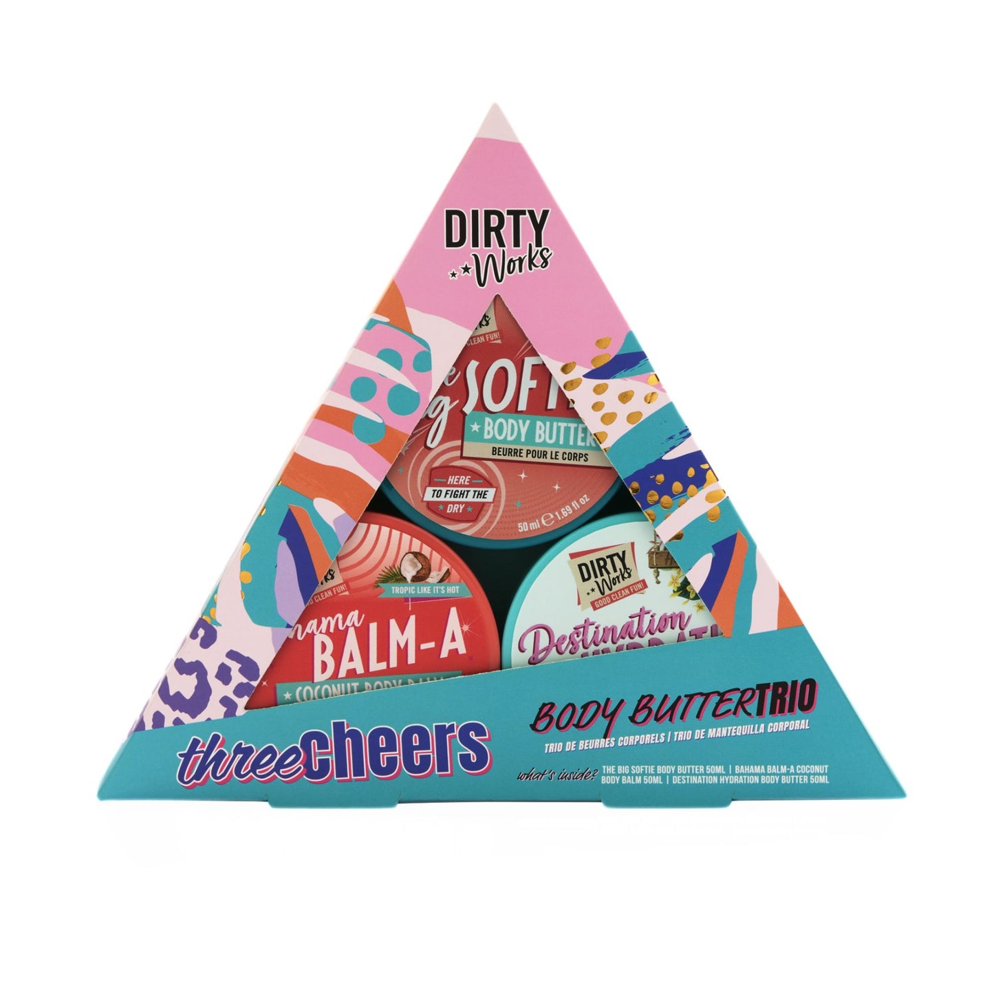 Dirty Works Three Cheers Body Butter Trio Set