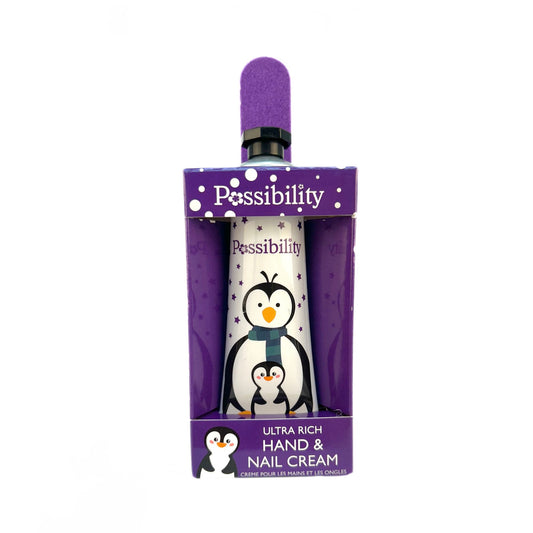 Possibility Penguin Hand & Nail Cream & Emery Board