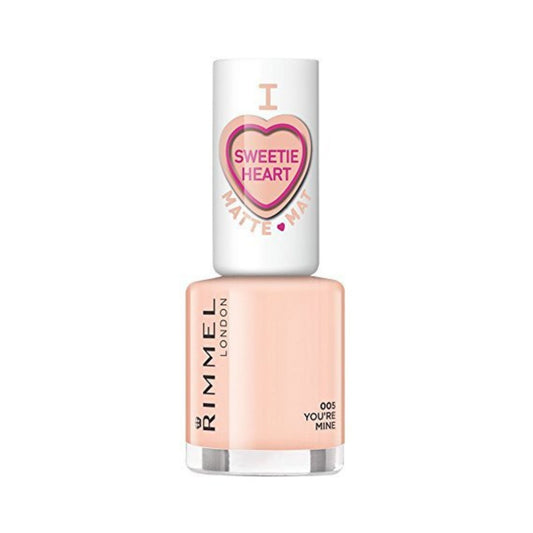 Rimmel Nail Polish Sweetie Heart Matte 61