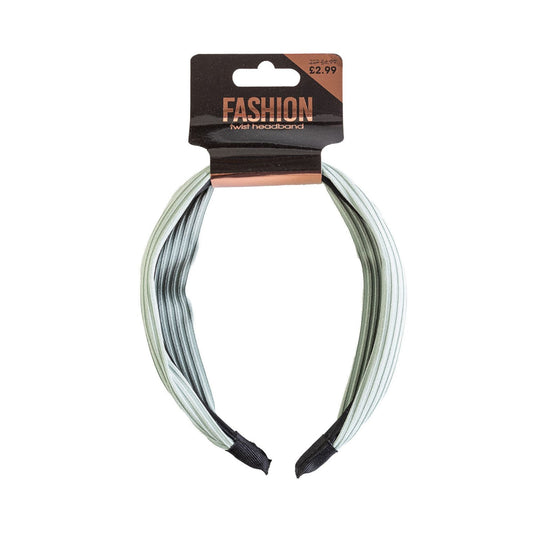 Beauty Outlet Twist Headband Sage Green BEAU330