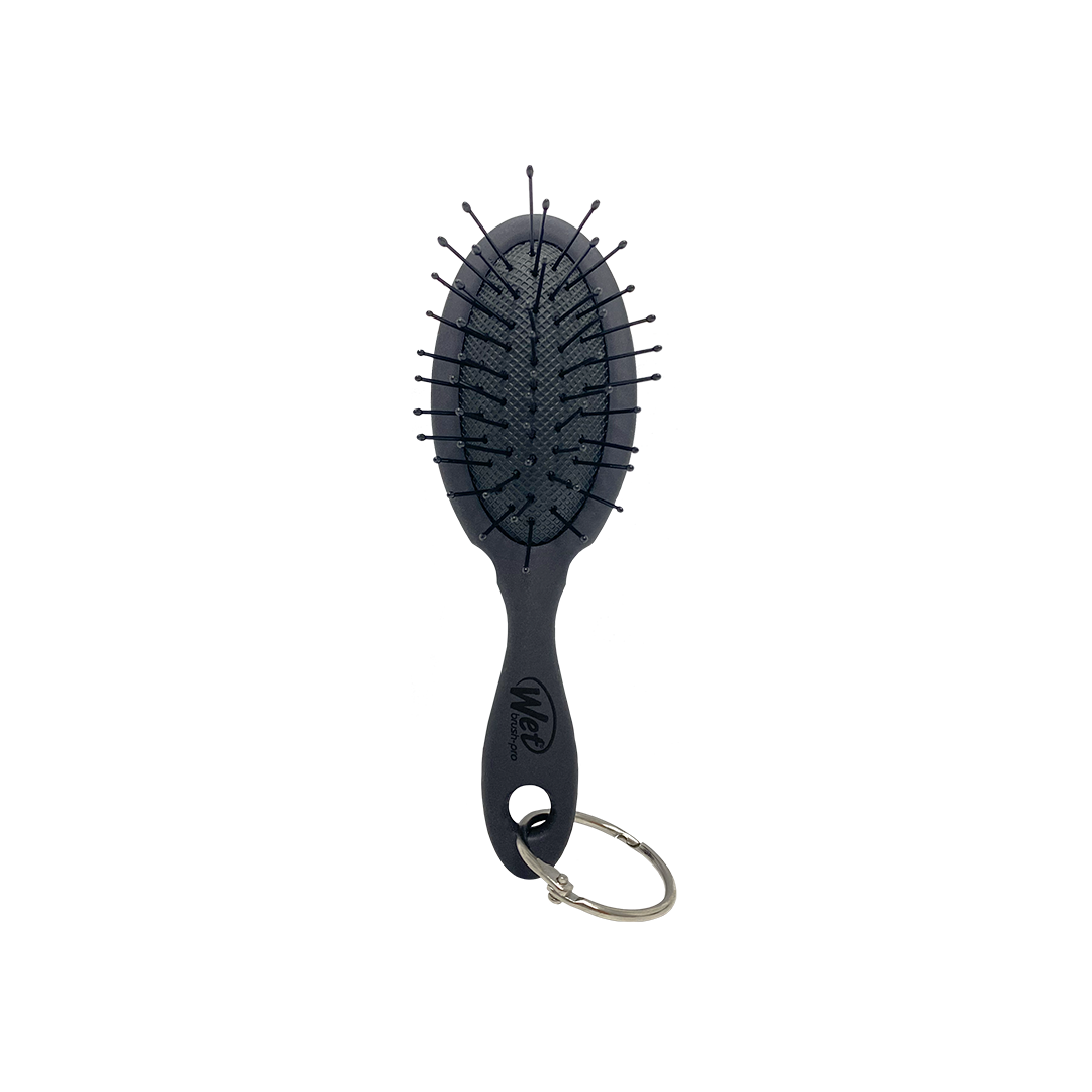 Wet Brush Mini Detangler With Key Chain Black Beauty Outlet