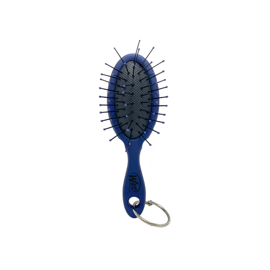 Wet Brush Mini Detangler With Key Chain Blue