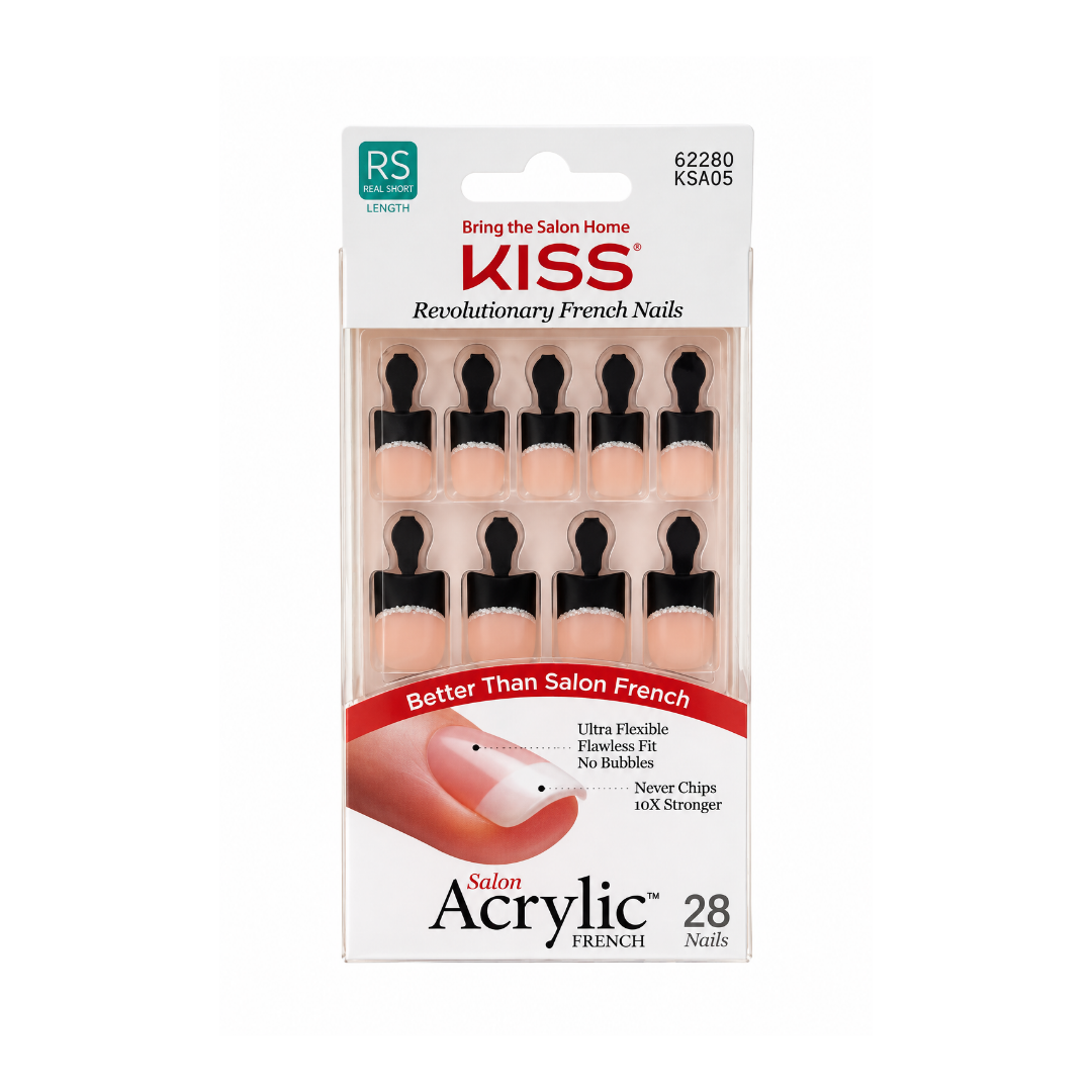 Kiss Salon Acrylic French Nails 62280