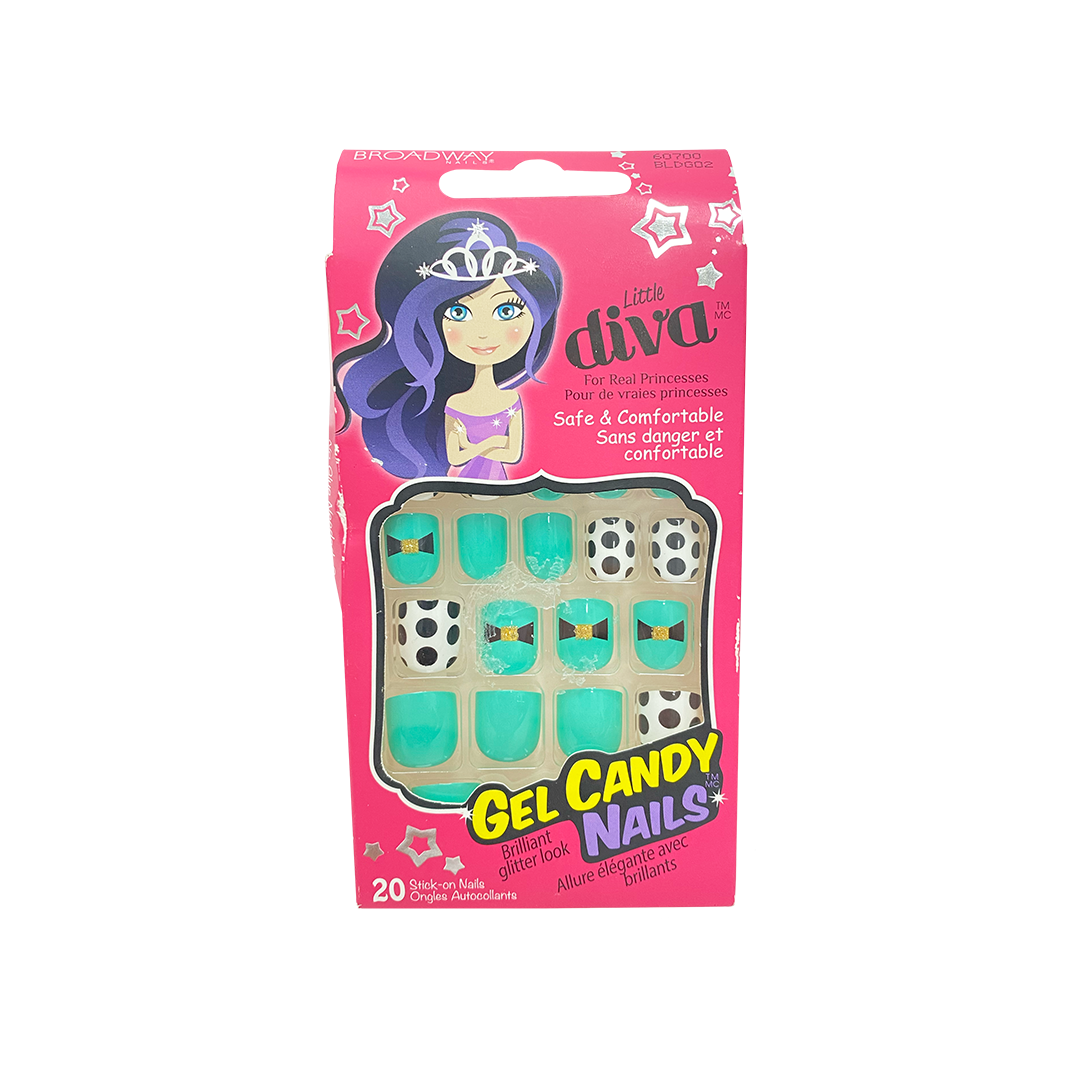 Broadway Little Diva 20 Nails 60700 Dots Beauty Outlet
