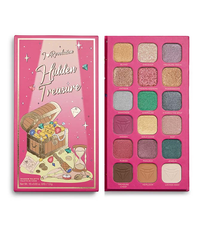 Revolution I Heart Revolution Eyeshadow Palette Hidden Treasure