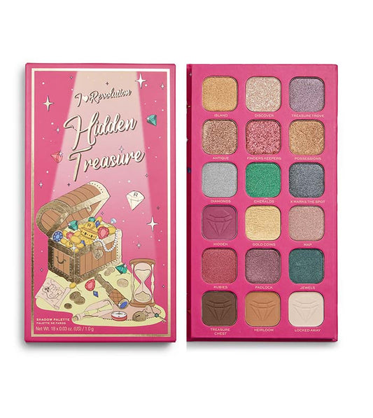 Revolution I Heart Revolution Eyeshadow Palette Hidden Treasure