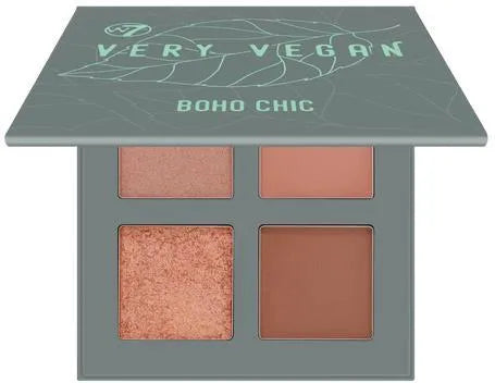 W7 Very Vegan Quad Eyeshadow Boho Chic