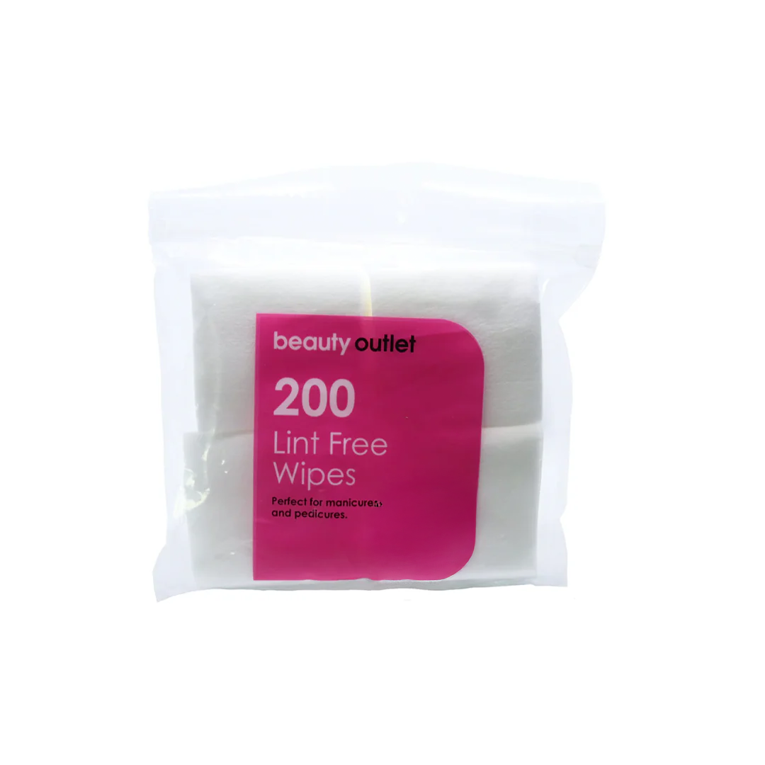 NEW Beauty Outlet 200 Lint Free Wipes