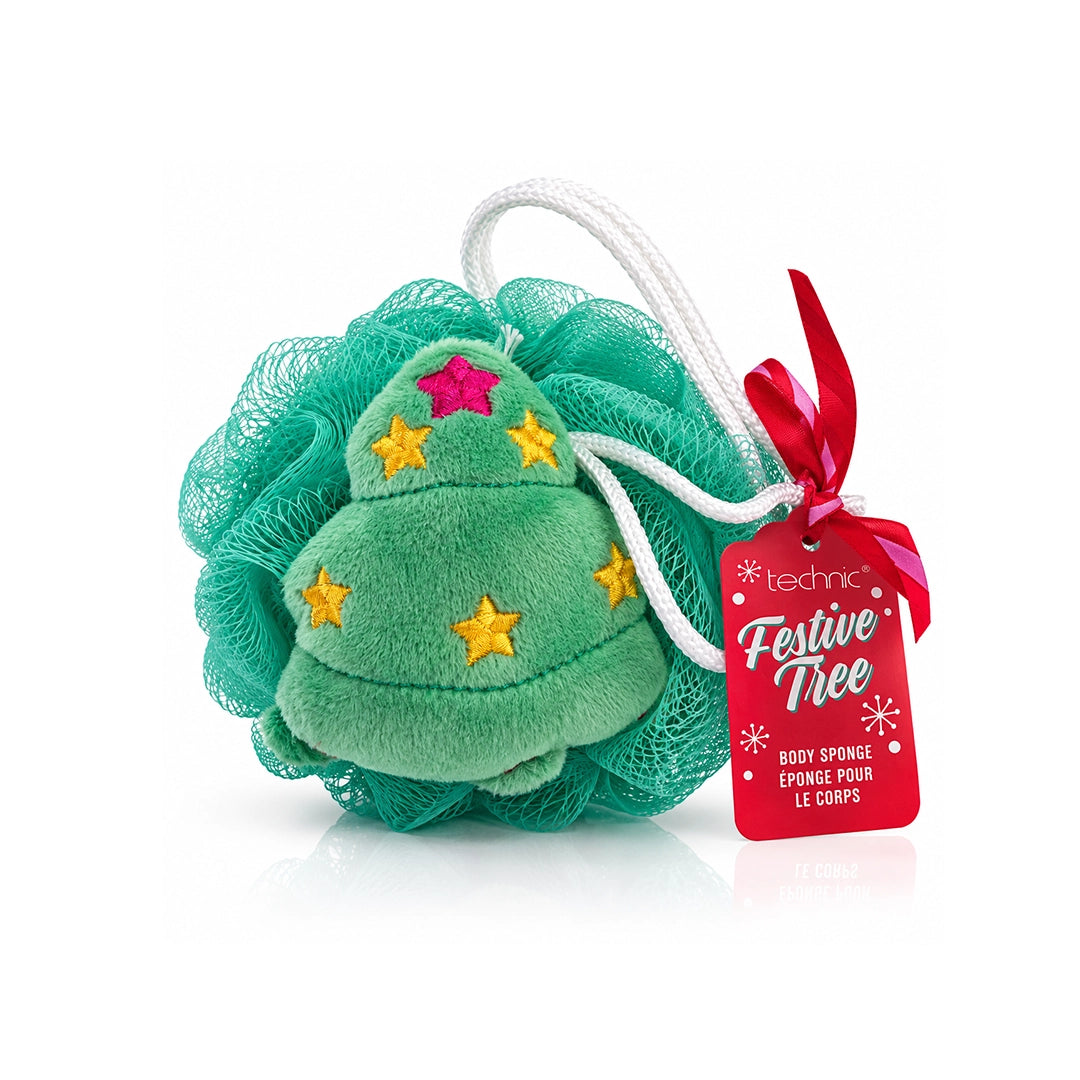 Technic Novelty Festive Bath Scrunchie Tree