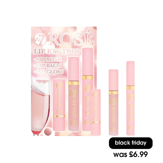 W7 Gift Set Rose Lip Kit Trio