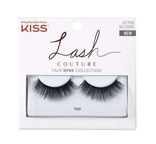 Kiss Lash Couture Faux Mink Collection False Eyelashes Noir