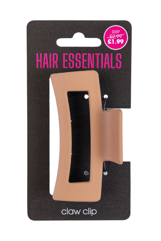Beauty Outlet Square Claw Clip Nude