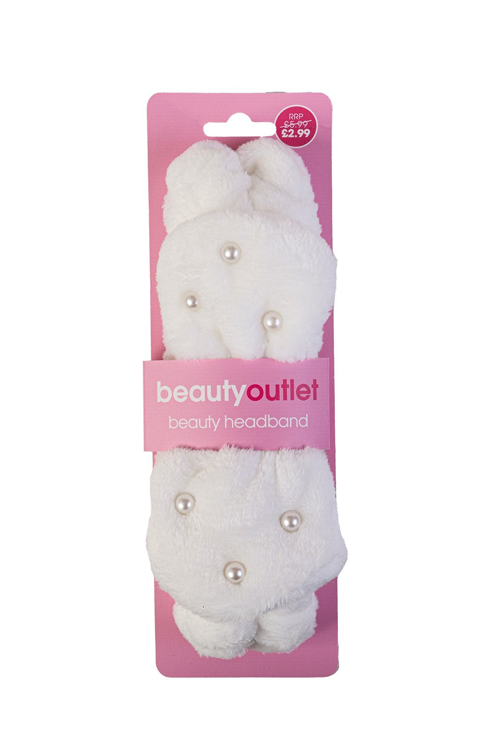 Beauty Outlet Pearl Headband White