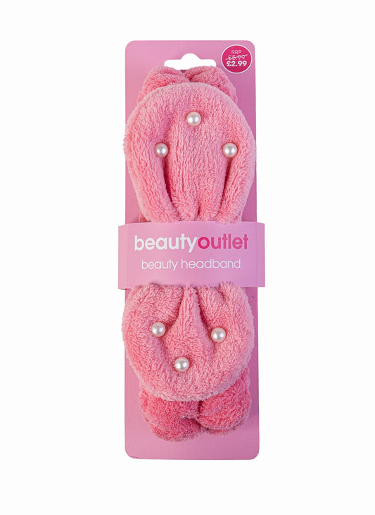Beauty Outlet Pearl Headband Pink